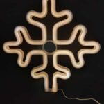 Neon copo de nieve