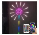 led efecto fuegos artificiales
