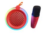 parlante bluetooth con microfono y luz - Imagen 2