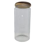 Frasco de vidrio hermético 20cm 