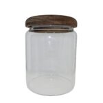 Frasco de vidrio hermético 12cm