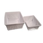 Set x2 canasto de tela
