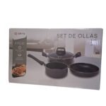 Set de ollas 4 piezas