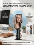 Soporte 360° para celular con reconocimiento facial