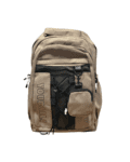 Mochila 18” + modero + bolsillo con cierre x detrás