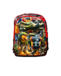 Mochila Tralalero 3D 14" - doble cierre