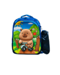 Mochila 3D + Cartuchera - doble cierre