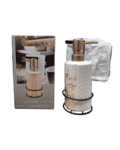 Dispenser de jabon con toalla
