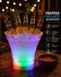 Parlante con frapera y luz RGB