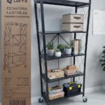Estanteria Metalica Plegable Con Ruedas Oryx