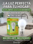 Lámpara led 18w