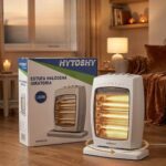 Estufa Halogena 3 Velas Calefactor Oscilante 1200W