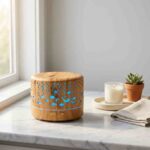 Humidificador Fuente de Agua Cascadas Luces LED