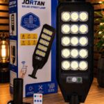 Reflector Panel Solar Jortan 15 LED Exterior Alta Potencia Control