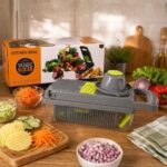 Mandolina Cortadora De Fiambres Verduras Multifuncion Rallador