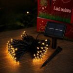 Tira de Luces LED Solar Exterior de 10 Metros x 100 LEDs