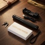 Puntero Laser Verde Profesional Recargable USB Con Llave De Seguridad