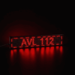 Cartel LED Programable Rojo 24221-1