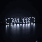 Cartel LED Programable Blanco 24222-1