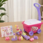 Carrito De Compras Con Bloques Infantil 8653-9