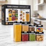 Set de 7 Contenedores Herméticos para Alimentos