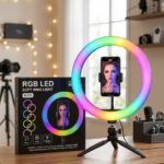 Aro de Luz LED RGB 36 cm MJ36 con 10 Niveles de Brillo