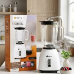Licuadora de Mesa Oryx 1.5L con Vaso de Vidrio + Accesorio Molinillo