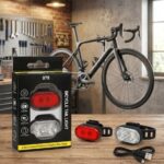 Luz para Bicicleta Recargable USB Trasera y Delantera