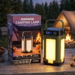 Farol de Camping LED Recargable Solar y USB Tipo C LY24