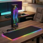 Mousepad Gamer RGB 80x30 cm con Luz LED Yelandar RGB-3080