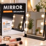 Espejo de Maquillaje con Luz LED USB 6 Luces Táctil