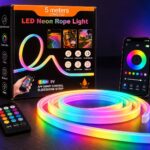 Tira Neón LED RGB 5 m con App y Control Audiorrítmica S-Mart