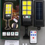 Luz Solar LED con Sensor de Movimiento y Control Remoto