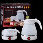 Pava Eléctrica Plegable de Silicona 600W 0,6 L para Viaje
