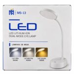Velador de Mesa LED Recargable Flexible MS-13