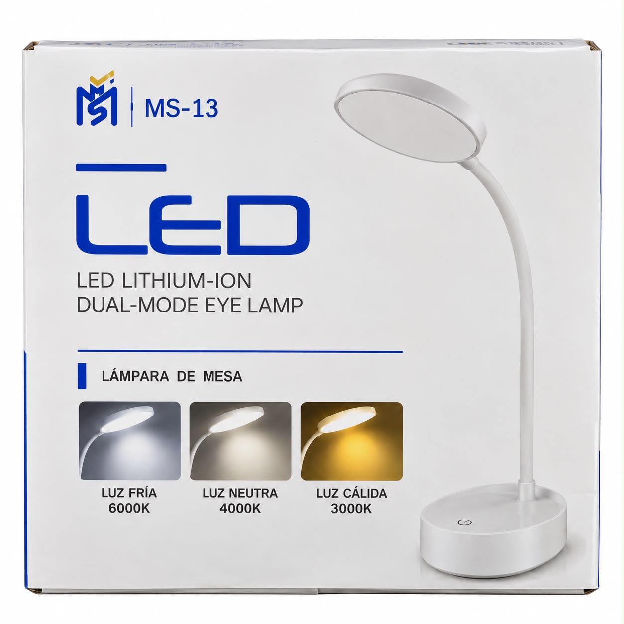 PHOTO-2026-09-23-10-32-46 Velador de Mesa LED Recargable Flexible MS-13 - Imagen 1