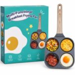 Sartén Multifuncional 4 Huecos para Desayunos