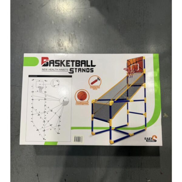 Juego de Básquet Arcade Mediano con Red, Pelota e Inflador